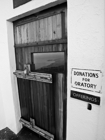 Oratory door, Cruach Phadraig