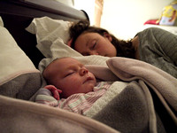 Eilis and Emma sleeping