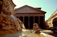 Fountain and Parthenon