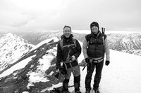 Adam and Malcy on the summit