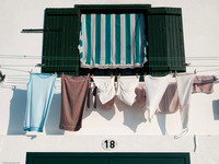 The washing line