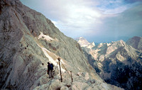 Triglav summit ridge