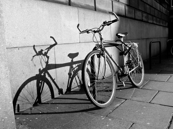 Bike and Shadow
