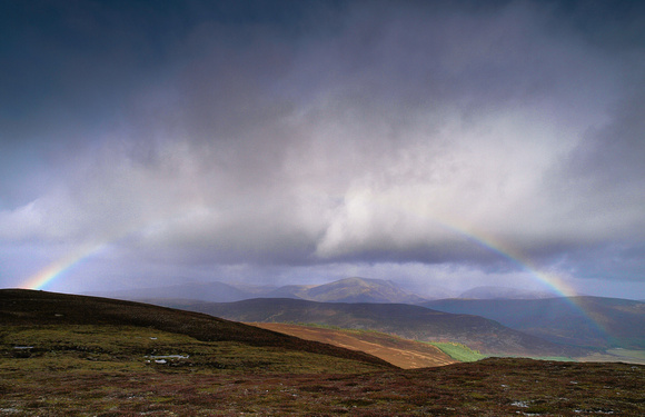 Rainbow over the Cairngorms