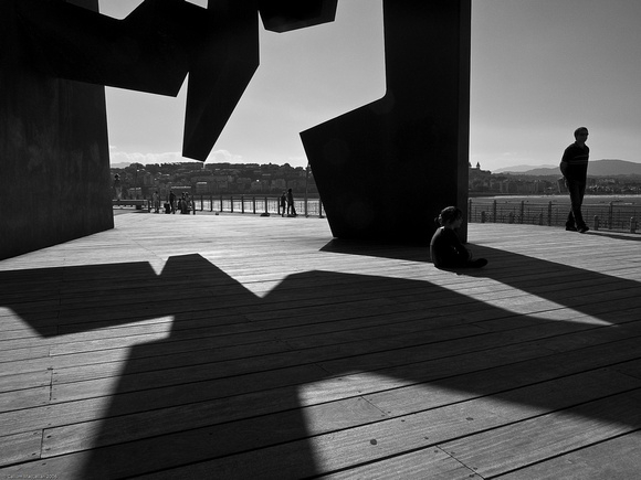 Donostia sculpture