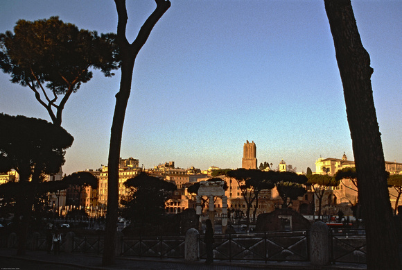 Evening Near the Forum