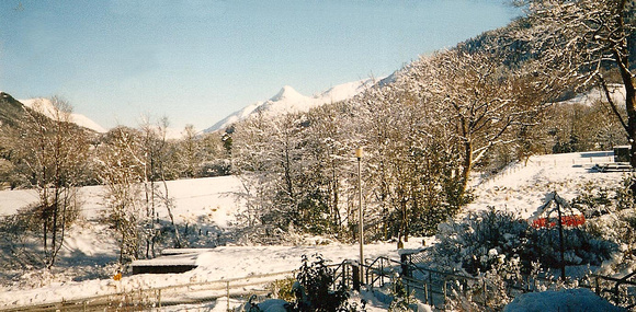 View from front door, Glenachulish