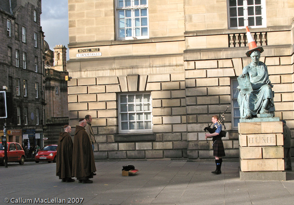 Piper, Monks and David Hume